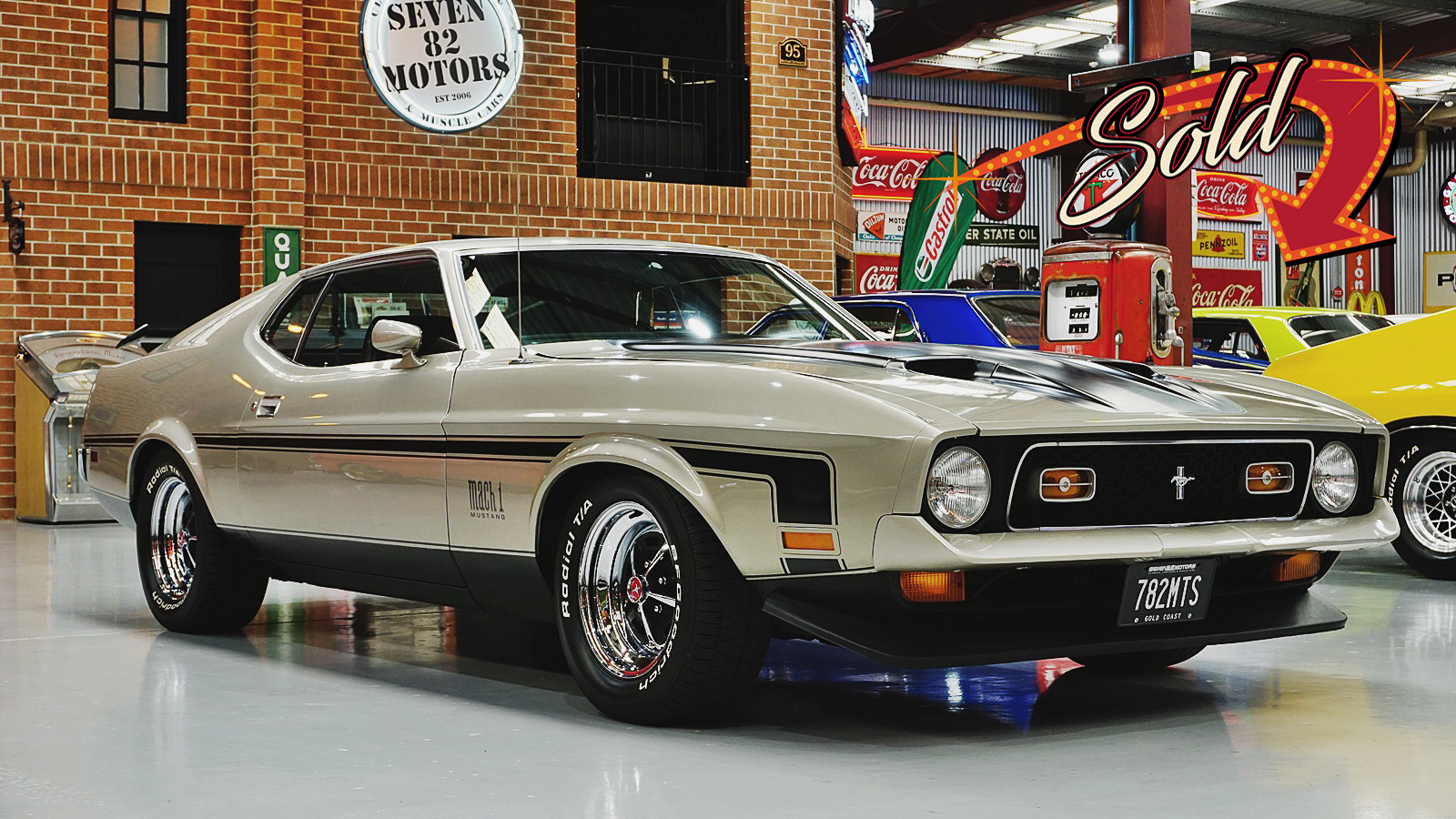 SOLD! 1971 FORD MACH 1 MUSTANG FASTBACK
