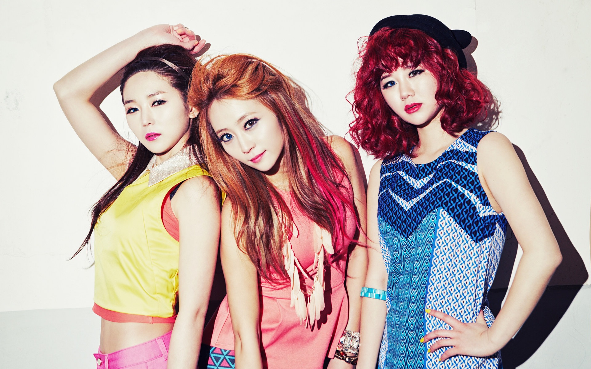 Korean girl group trio, HD wallpaper