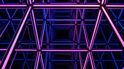 4K purple blue wallpaper