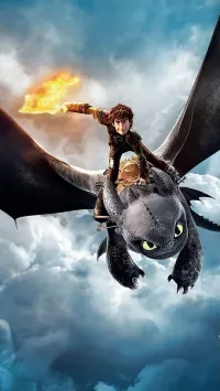 Toothless mobile wallpaper