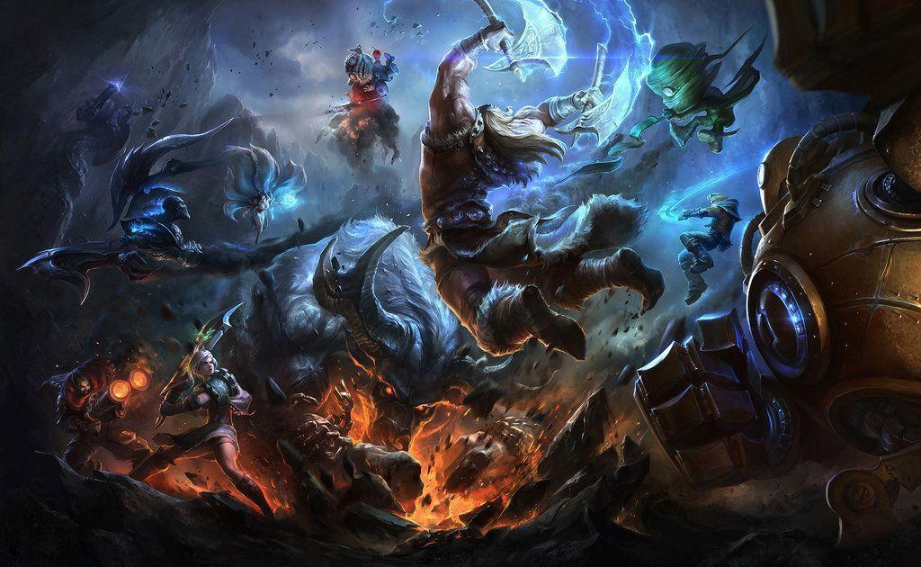 League Of Legends Wallpaper By Su Ke