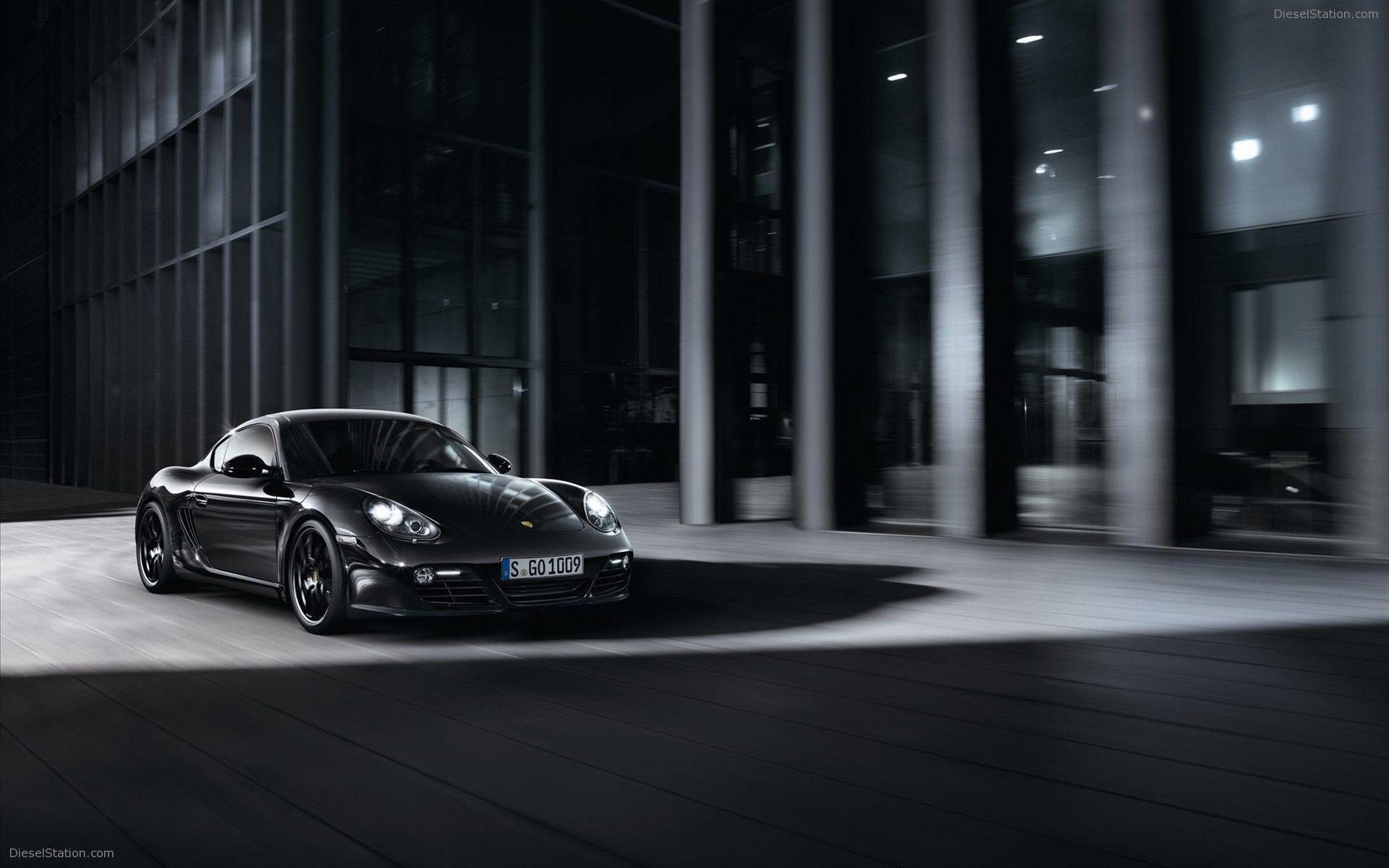Porsche Cayman S Black Edition 2012 Widescreen Exotic Car