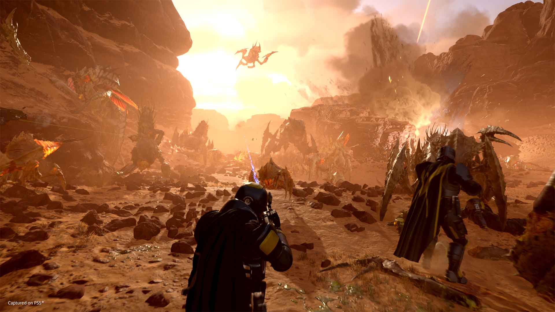 Helldivers 2 Trailer Shows Off Co Op And Combat