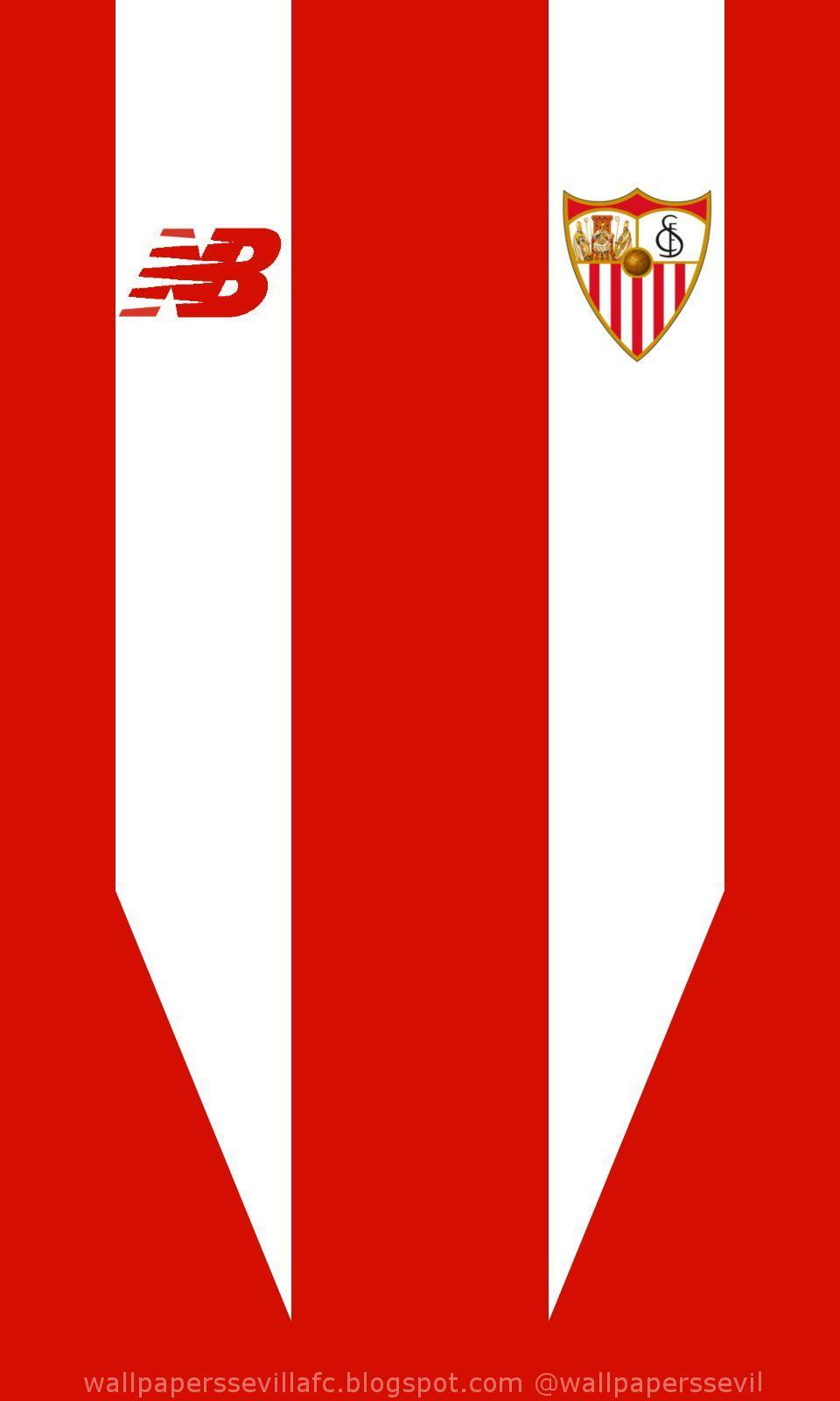 Fondos de las camisetas del Sevilla FC para móviles. Wallpaper