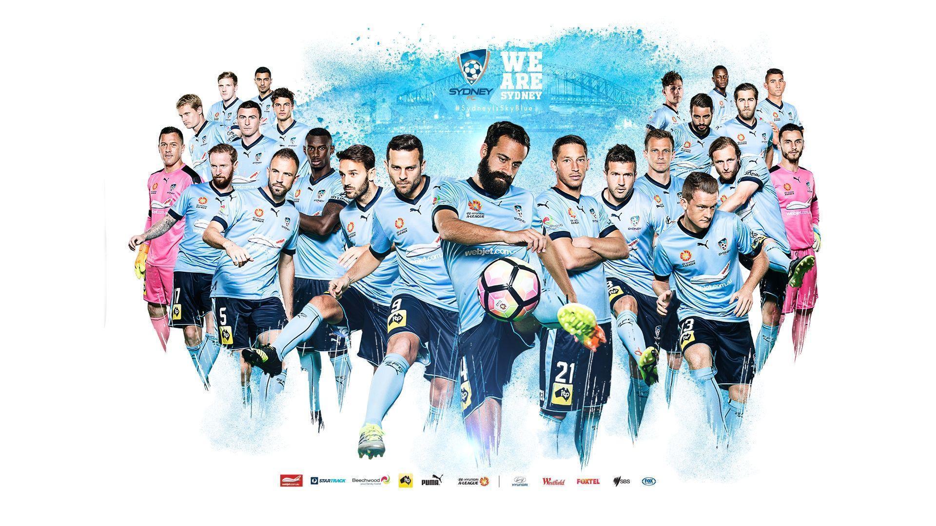 Sydney FC 2016 17 Desktop Wallpaper