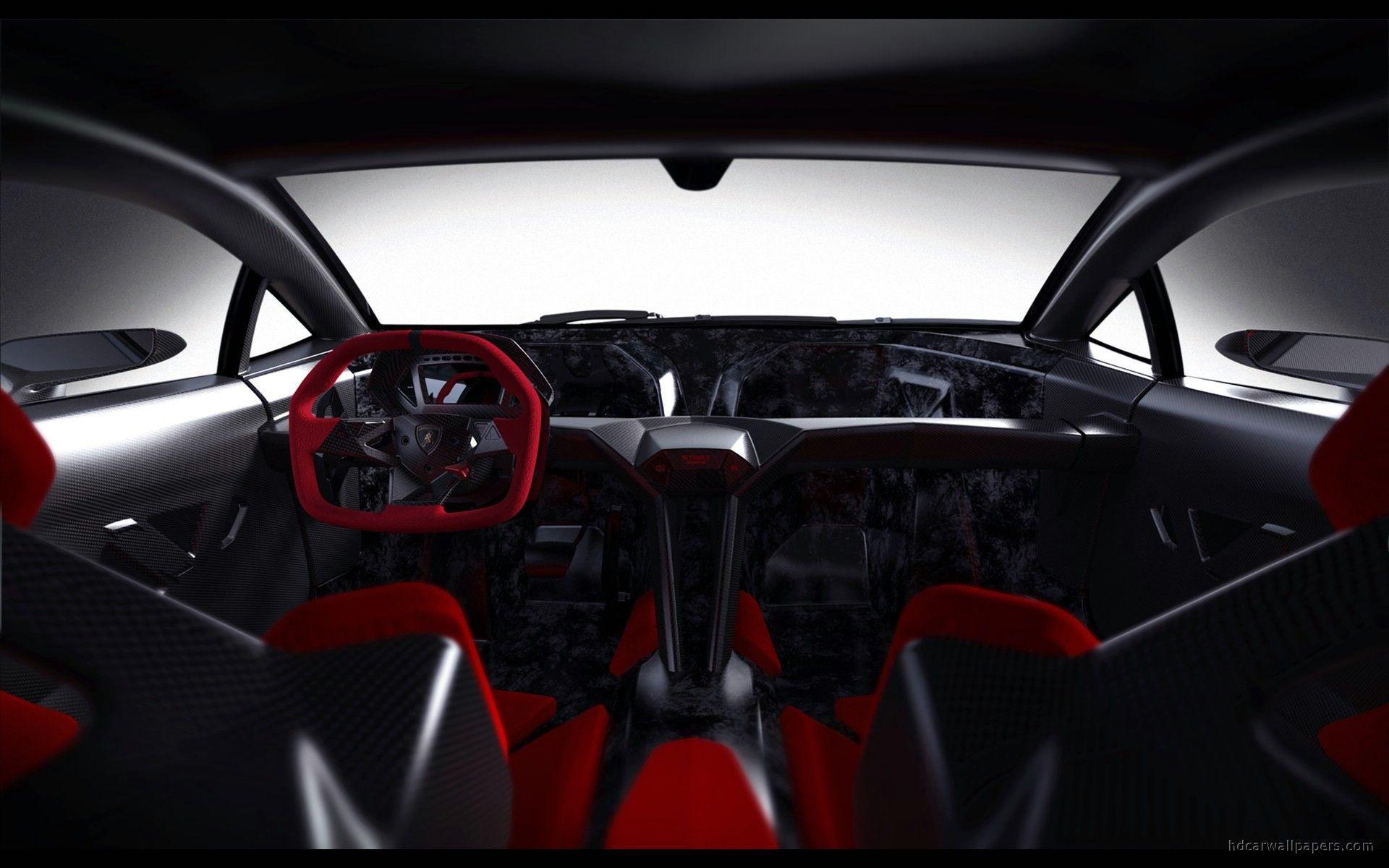Lamborghini Sesto Elemento Concept Interior Wallpaper. HD