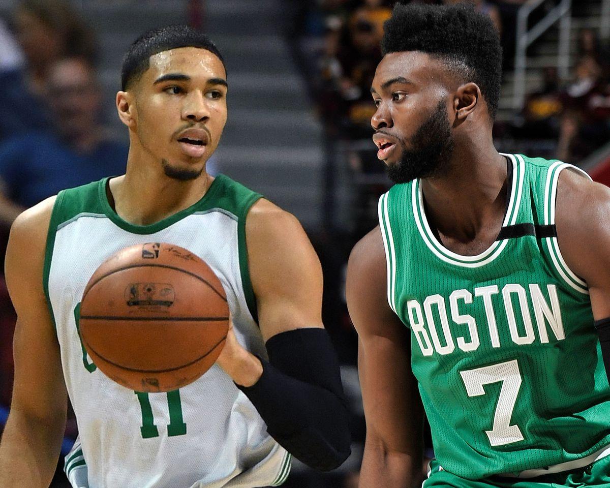 Report: Jaylen Brown, Jayson Tatum Off Limits in Kyrie Irving