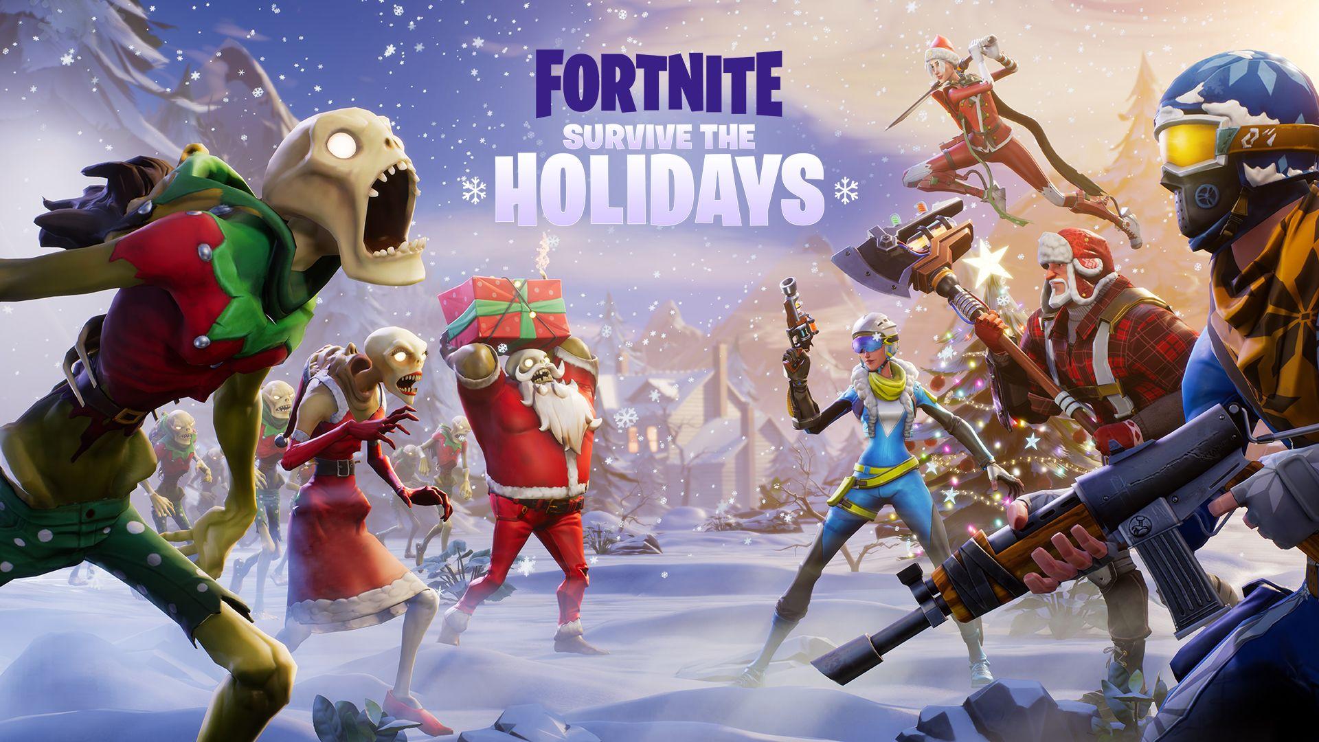 Save the World the Holidays Games' Fortnite Monsters Fortnite Wallpaper