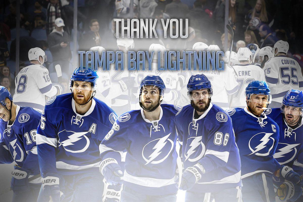 Thank you Tampa Bay Lightning” wallpaper download