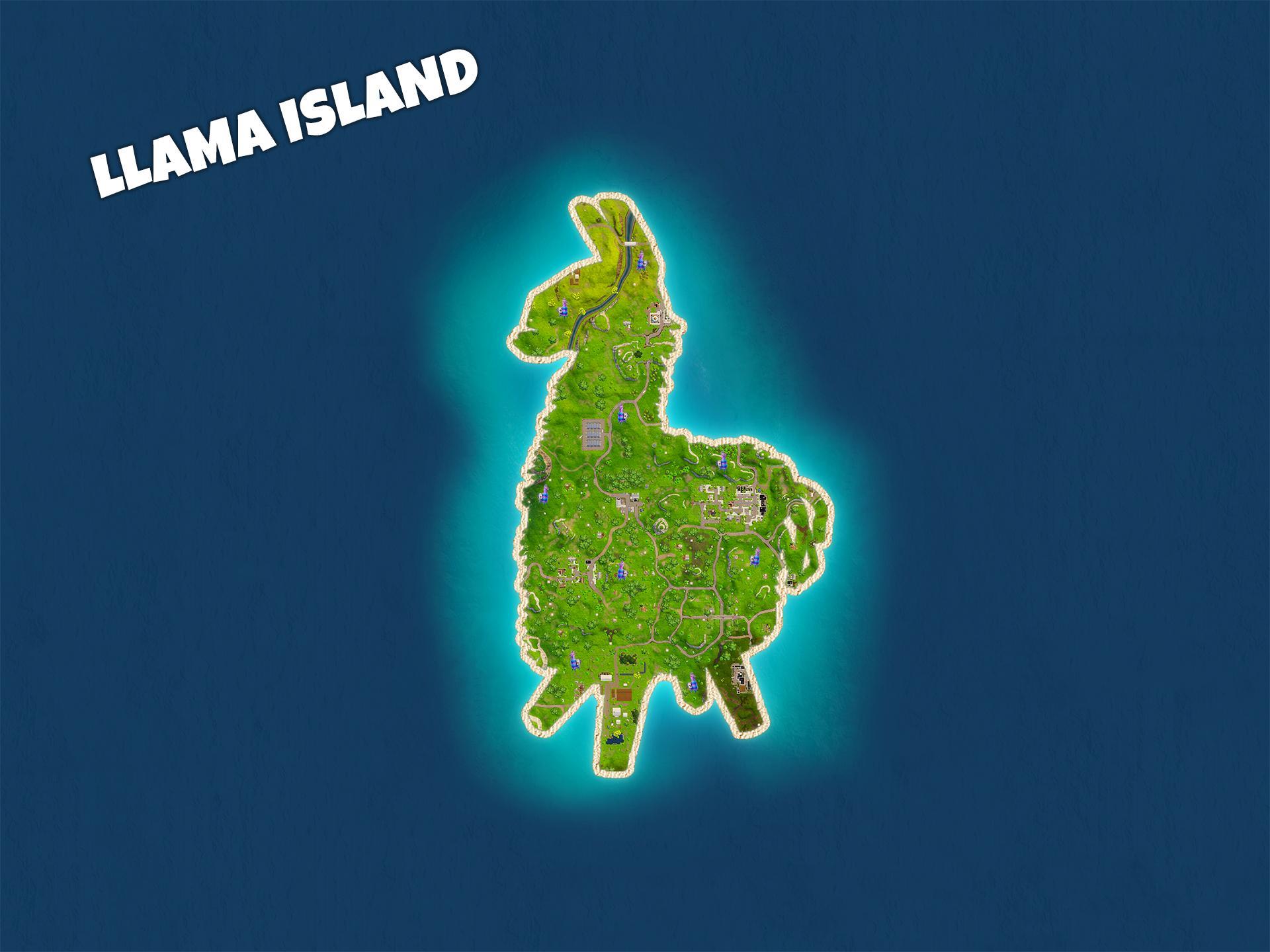 What About Llama Island? (Humor Concept POI)