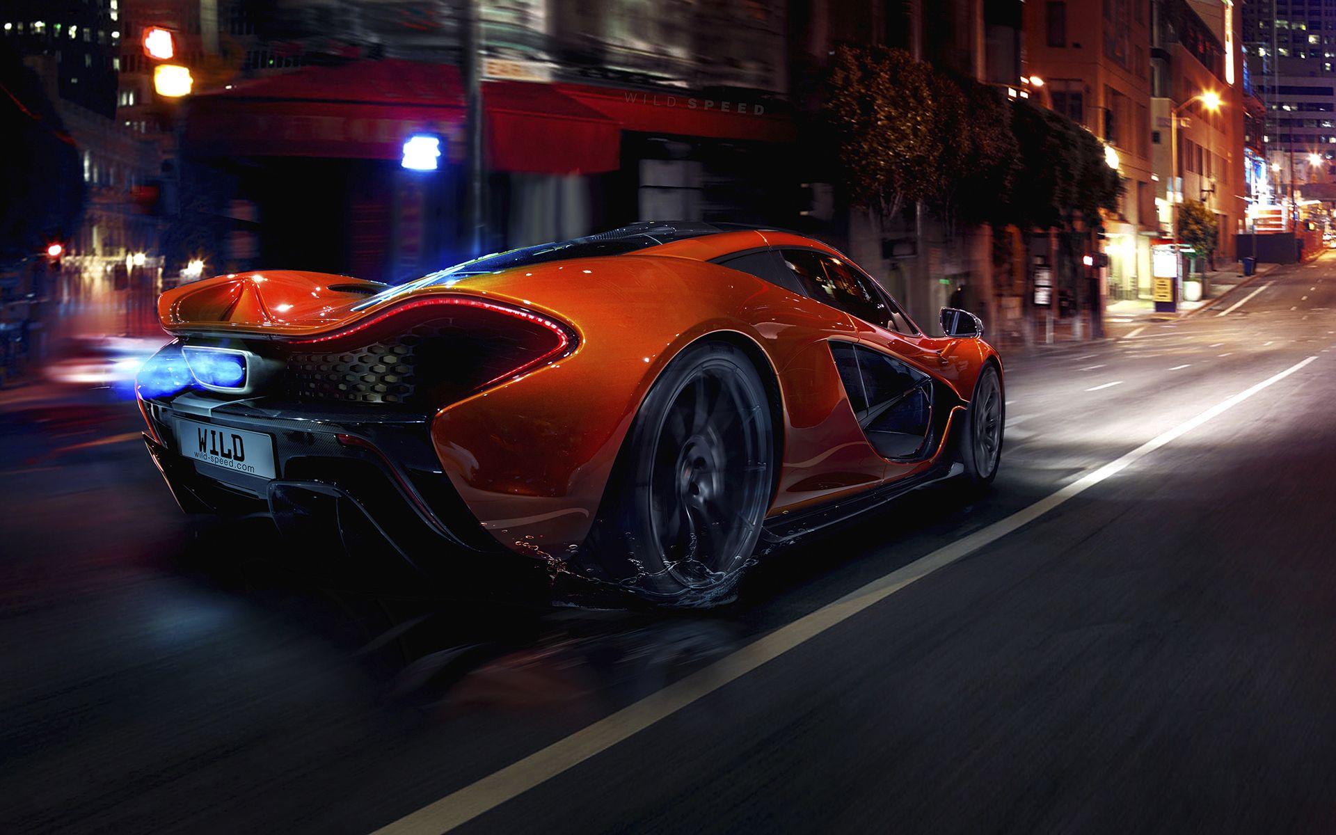 Daily Wallpaper: McLaren P1. I Like To Waste My Time