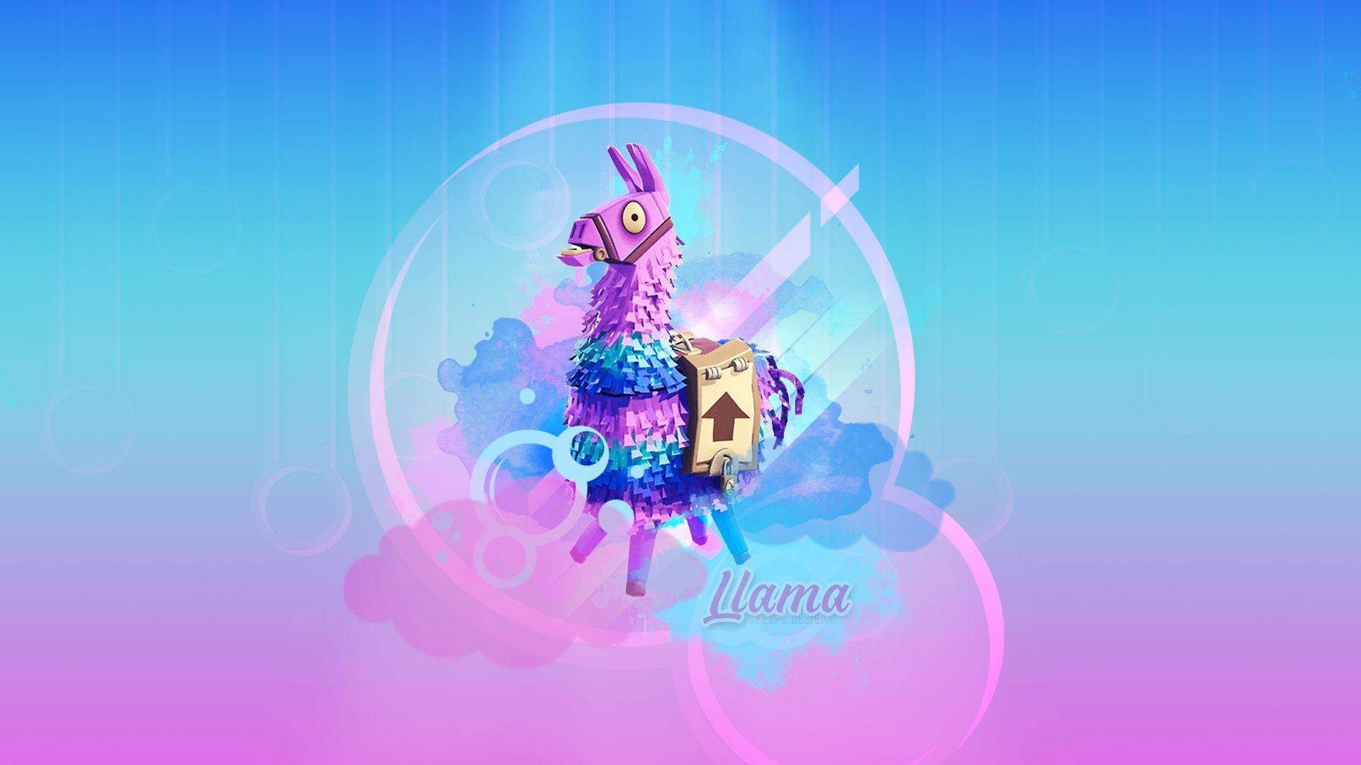 llama fortnite battle royale by cre5po Wallpaper and Free