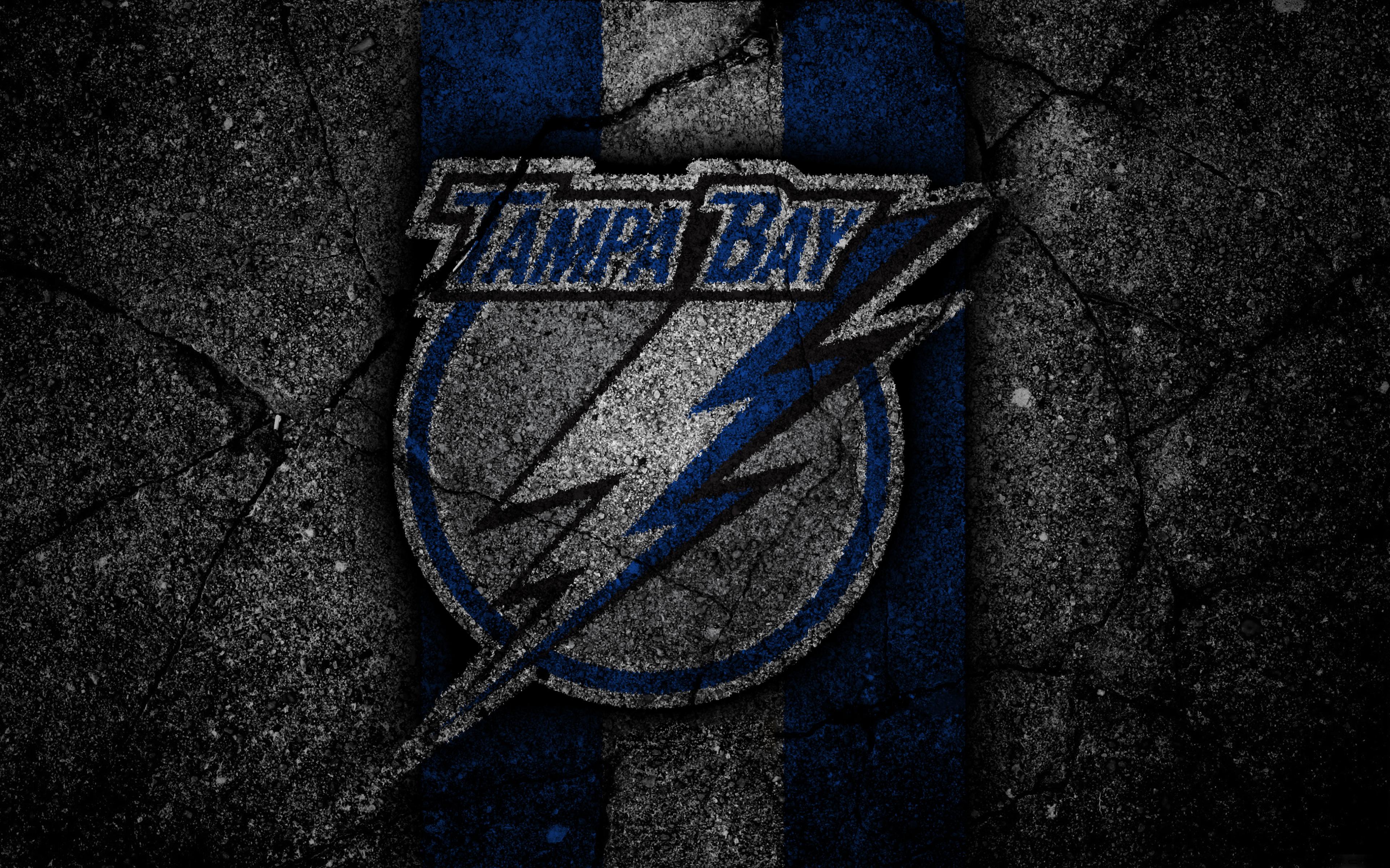 NHL, Emblem, Logo, Tampa Bay Lightning wallpaper and background