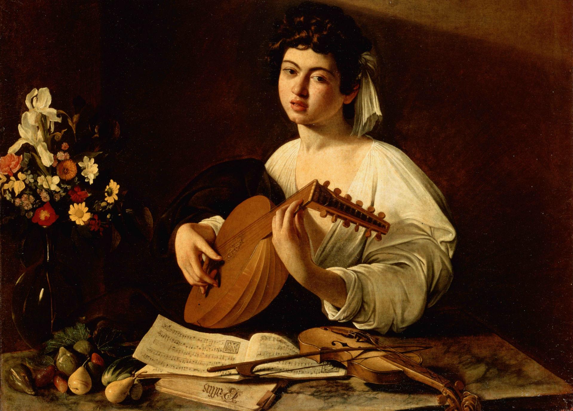 The Lute Player Wallpaper and Background Imagex1379