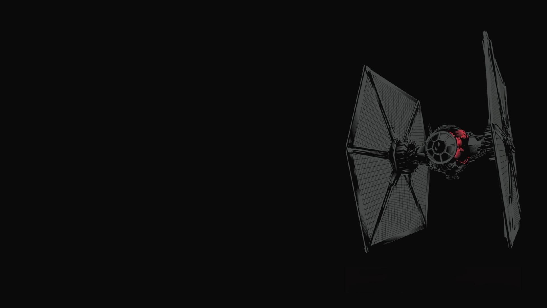 I made a wallpaper out of that TIE Fighter image from the toy leak